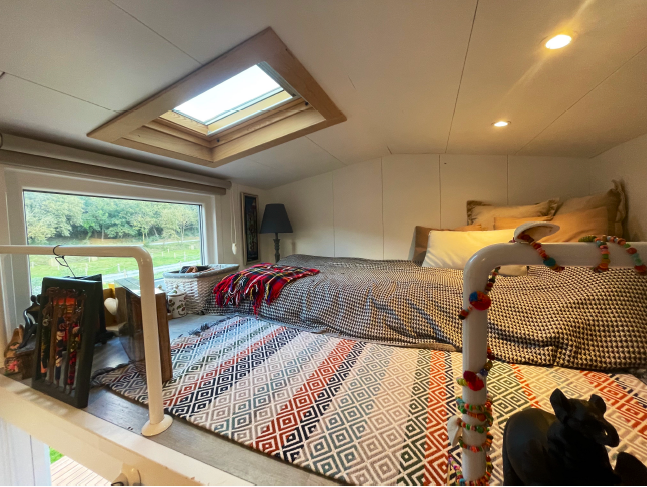 TinyHouse chambre en hauteur