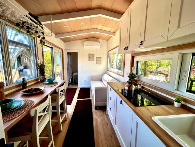 TinyHouse salon espace de vie